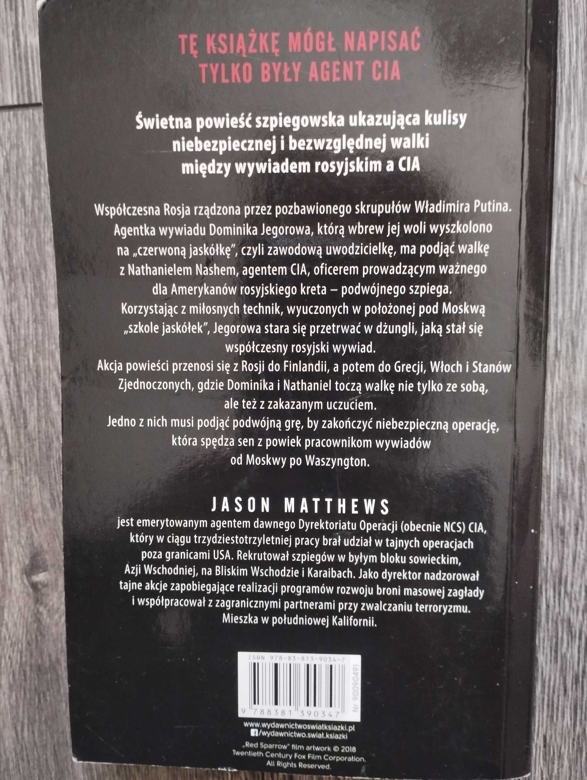 "Czerwona Jaskółka" Jasona Matthewsa