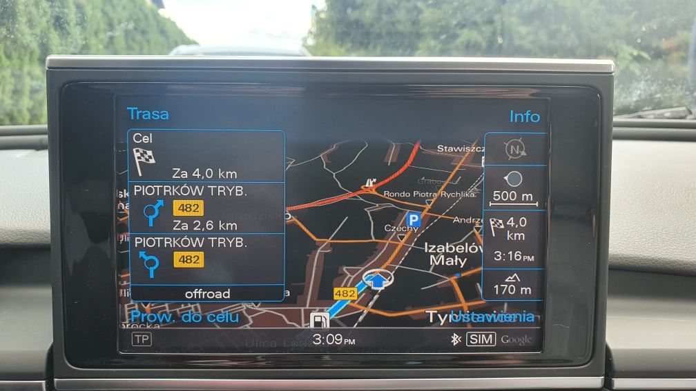 Audi MMI 3g / 3g+ PL MENU Język Polski Mapy Konwersja USA>EU