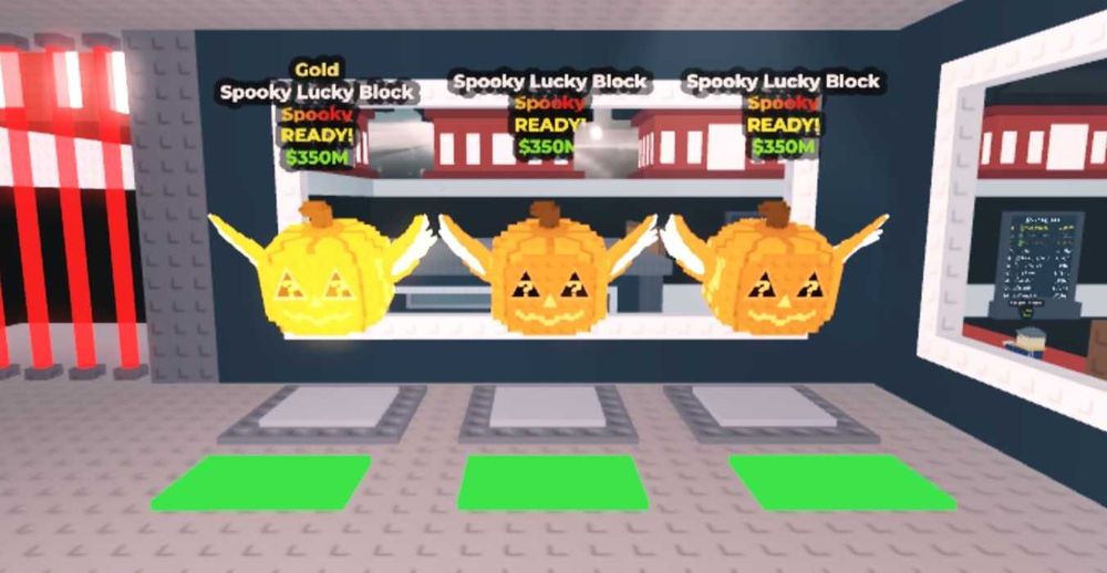 Лаки блоки, спуки лаки блок (spooky lucky blok)