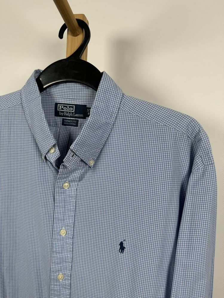 Polo Ralph Lauren bawełniana koszula w kratkę XXL