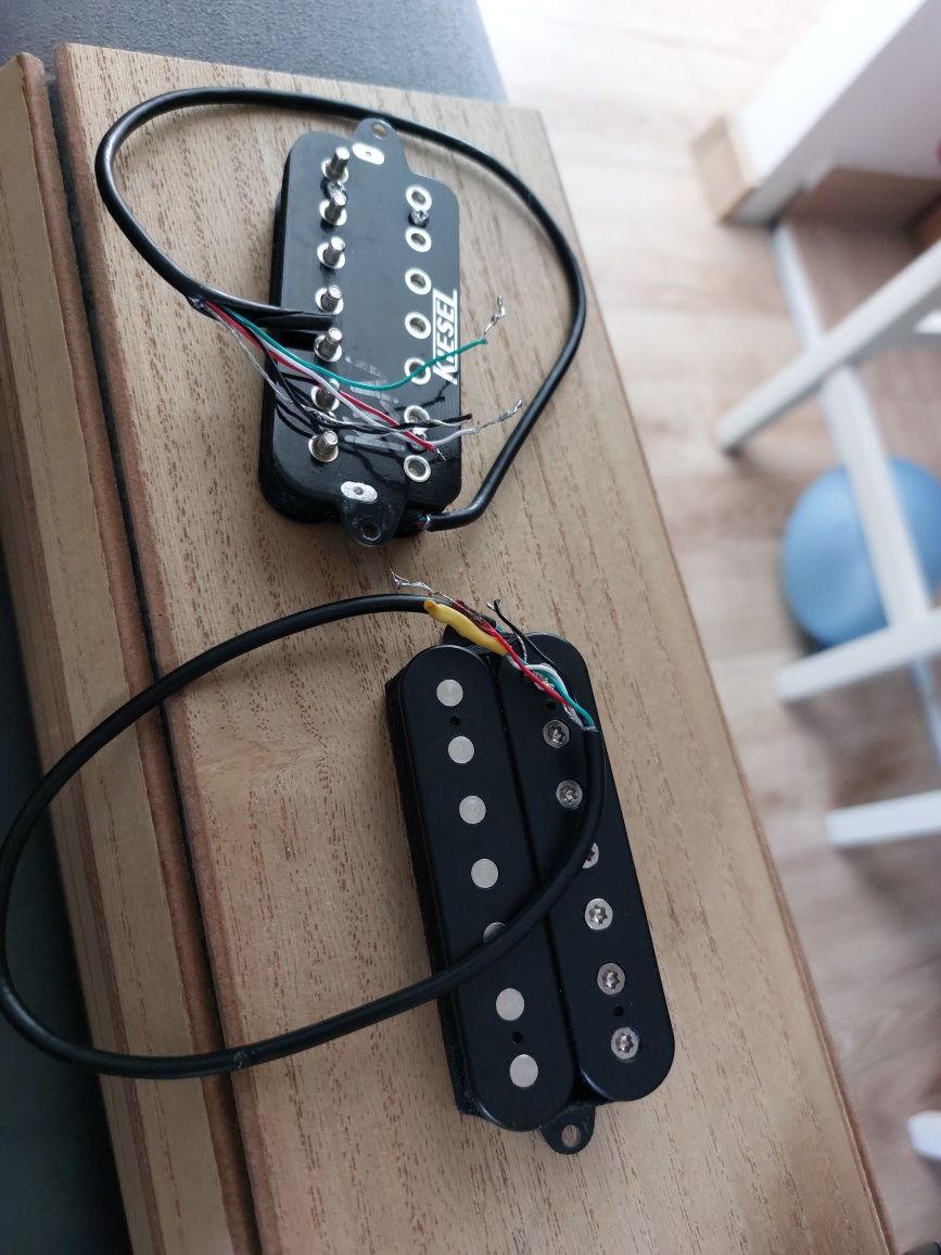 Dean 750x + kiesel lithium pickup set