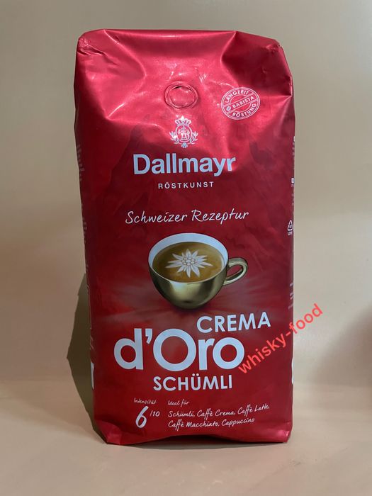 Кава в зернах Dallmayr Crema d’Oro Schumli 1кг