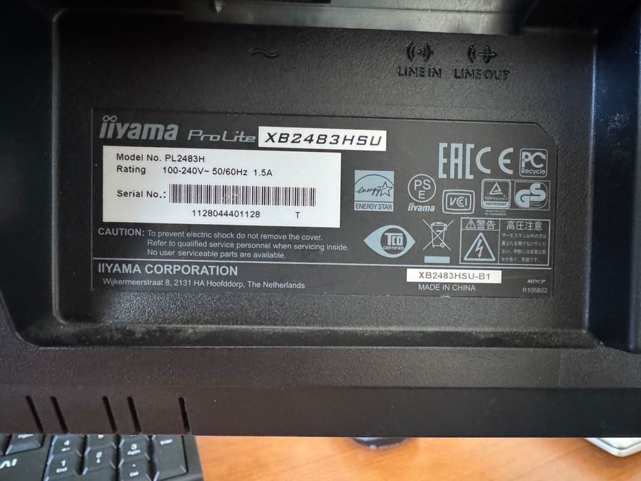 Computador Hp I3 8100, SSD 512 Windows 11 monitor 24” livama XB2483HSU