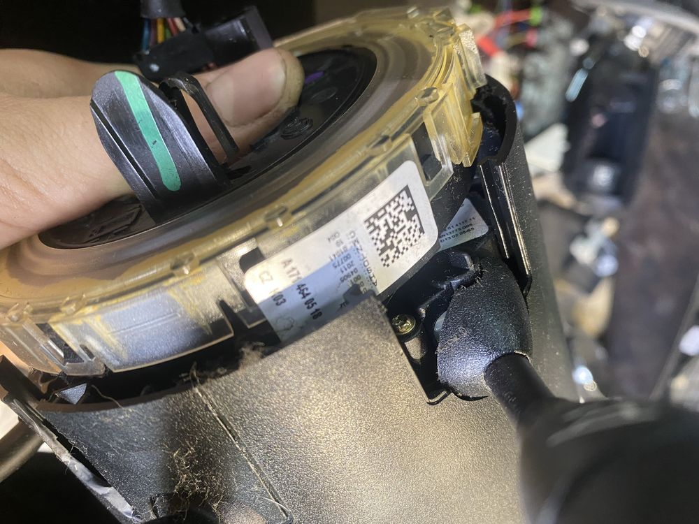 Przełącznik zespolony manetki taśma airbag Mercedes cls w219