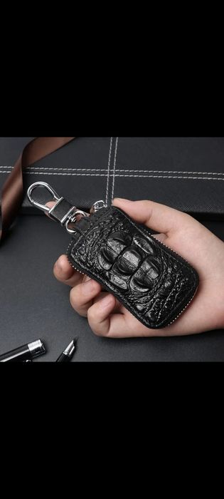 Ключниця із натуральної шкіри Крокодила
