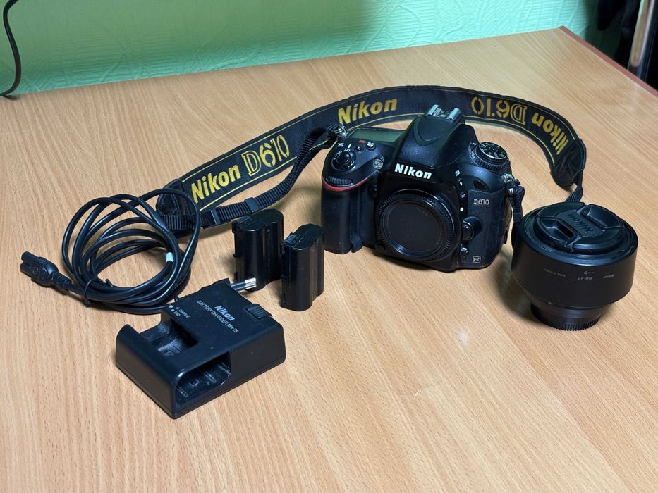 Фотоапарат Nikon D610 + Nikkor 50mm f/1.8G