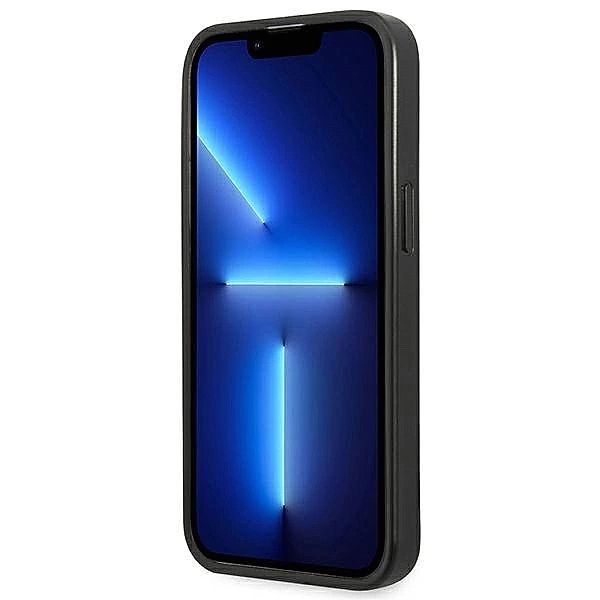 Etui Karl Lagerfeld Monogram Plaque na iPhone 13 Pro Max 6,7" - różowe