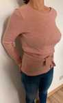 Pin ups Magda Zabicka roz 2w 1 sweterek gole plecy dekokt S 36 M 38