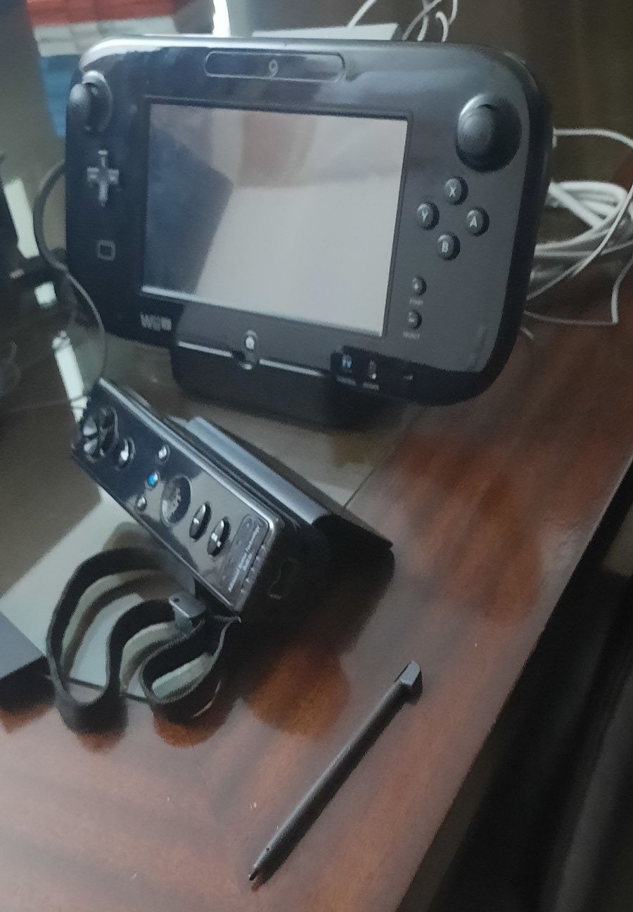 Wii U com microfone original+comando+jogos