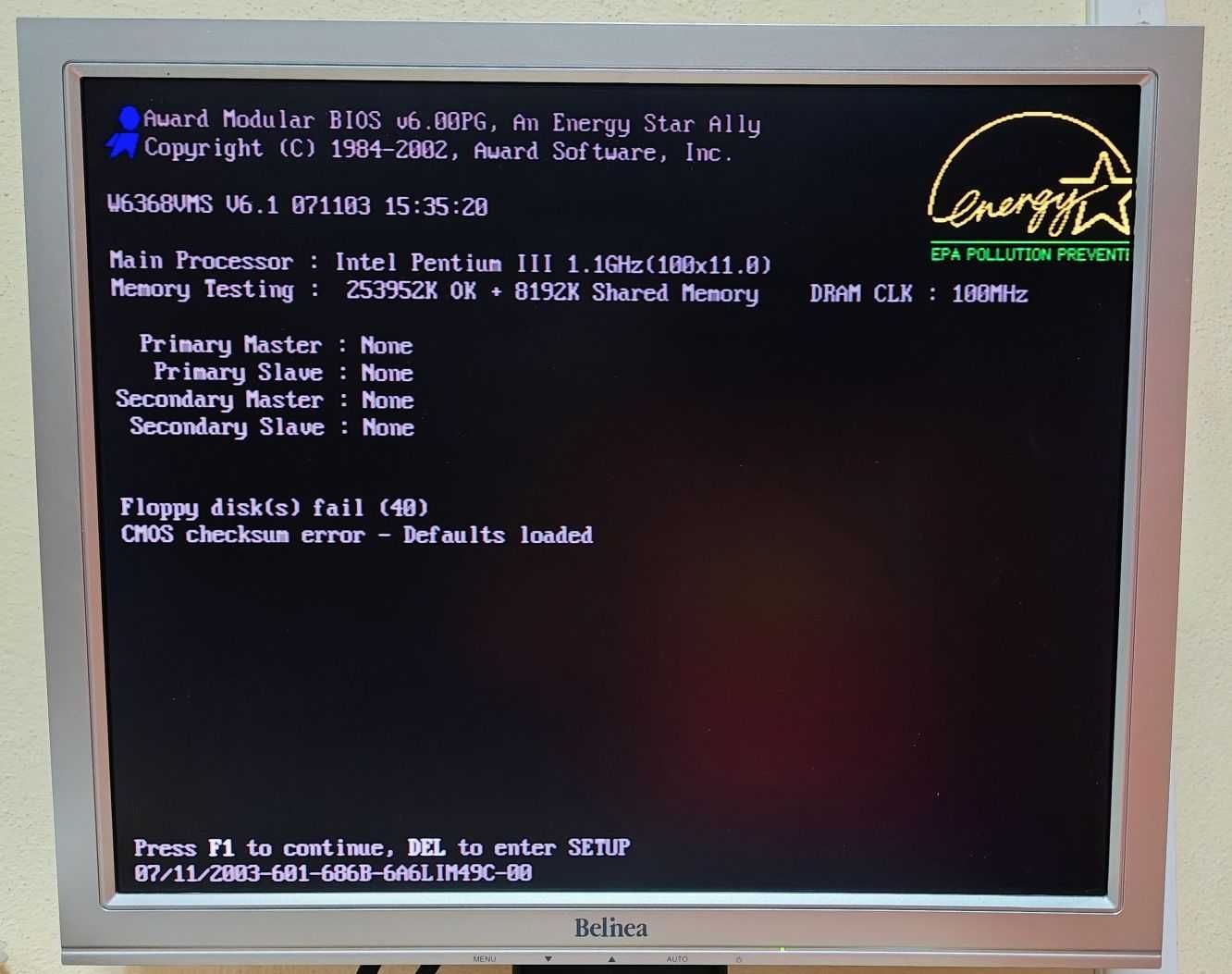 Płyta MSI MS-6368 ver 5.0 s.370 SDRAM PCI CNR LAN mATX Stan BDB Retro