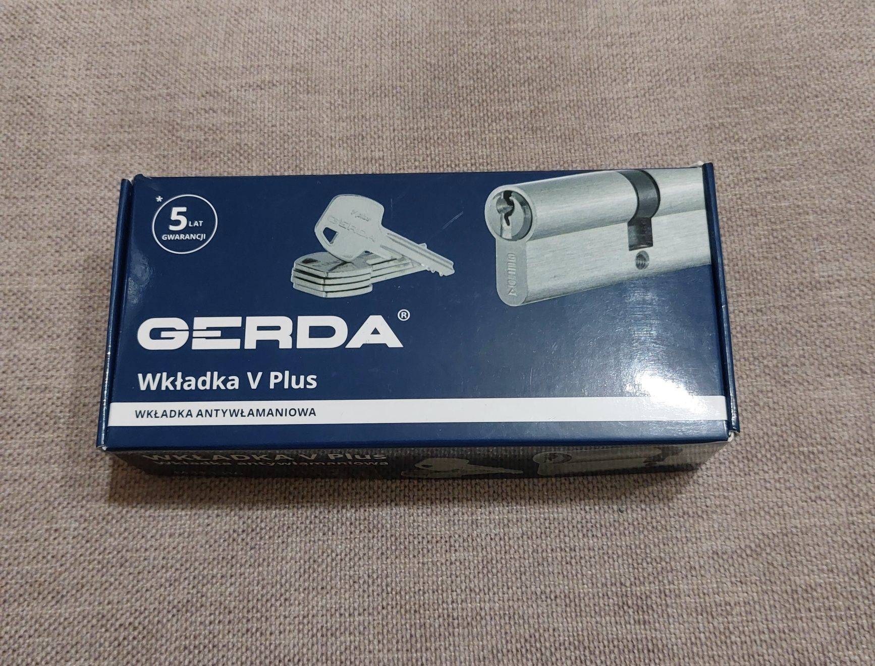 Wkładka zębatkowa z gałką Gerda 55/35