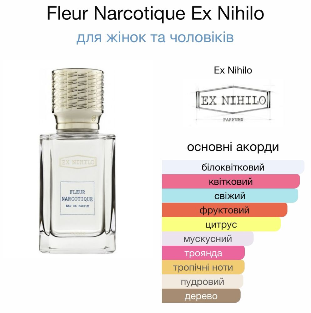 Парфумована вода Ex Nihilo Fleur Narcotique 100мл.(Premium)