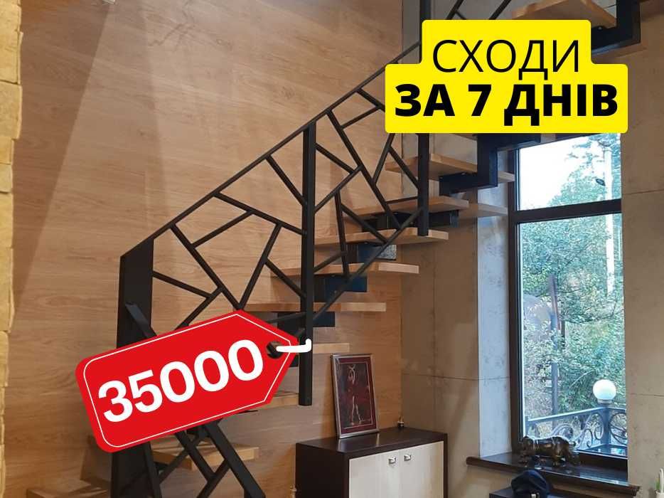 Ваші ідеальні сходи на замовлення | дизайн та встановлення