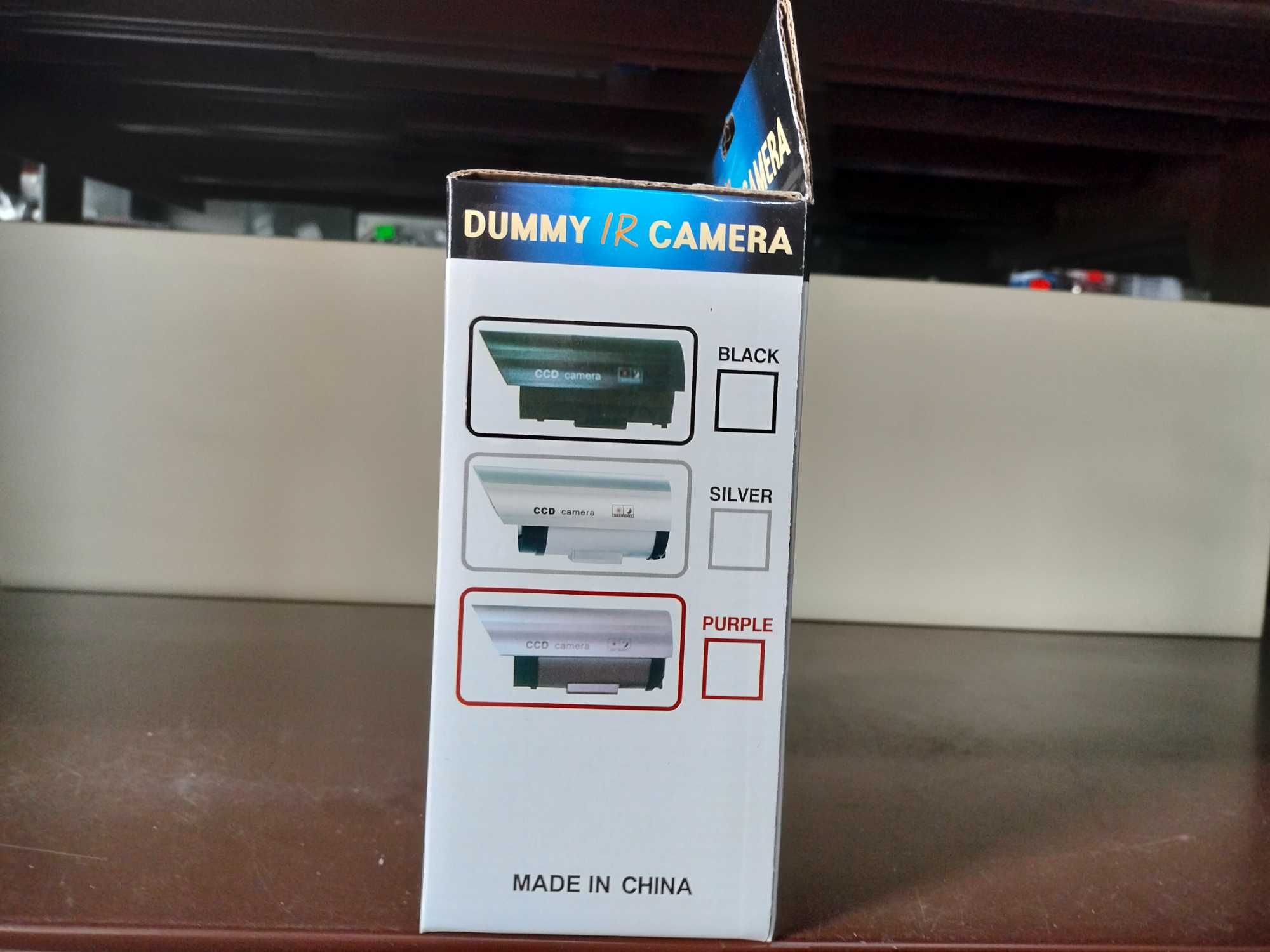 kamera atrapa ir led monitoring kamera zewnętrzna z dioda migająca ir