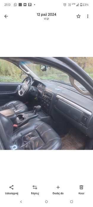 Jeep Grand Cherokee WJ zamiana