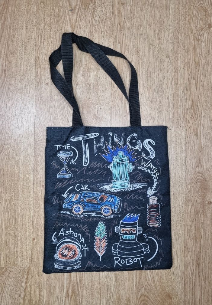 Tote bag cor preta