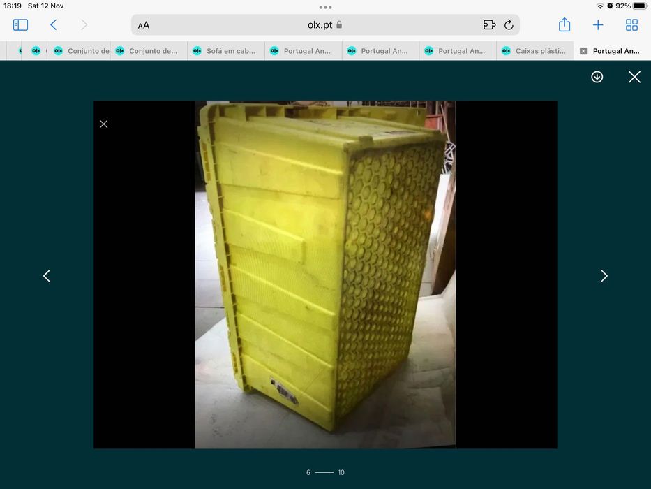 Caixas plásticas arrumações,,,discrição abaixo. EM STOCK 35 peças