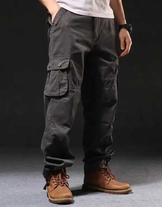 Тактичні штани карго Alpha Tactical Сірий розміри M-3XL