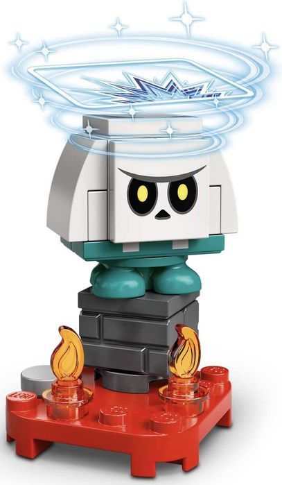 Lego Super Mario - seria 2 71386 Huckit Crab, Ninji Thwimp Bone Goomba