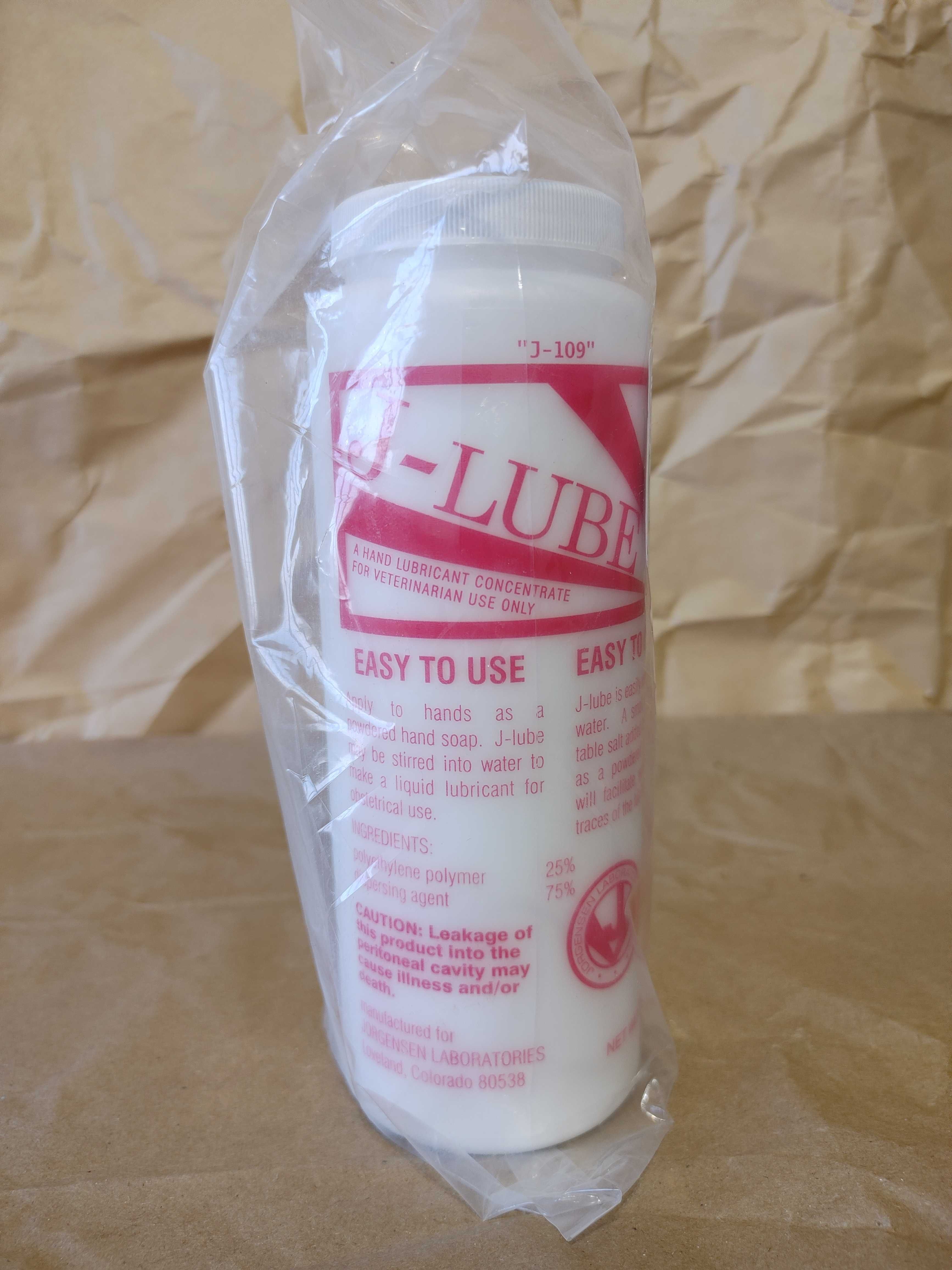 Порошок лубрикант J-Lube смазка на водной основе