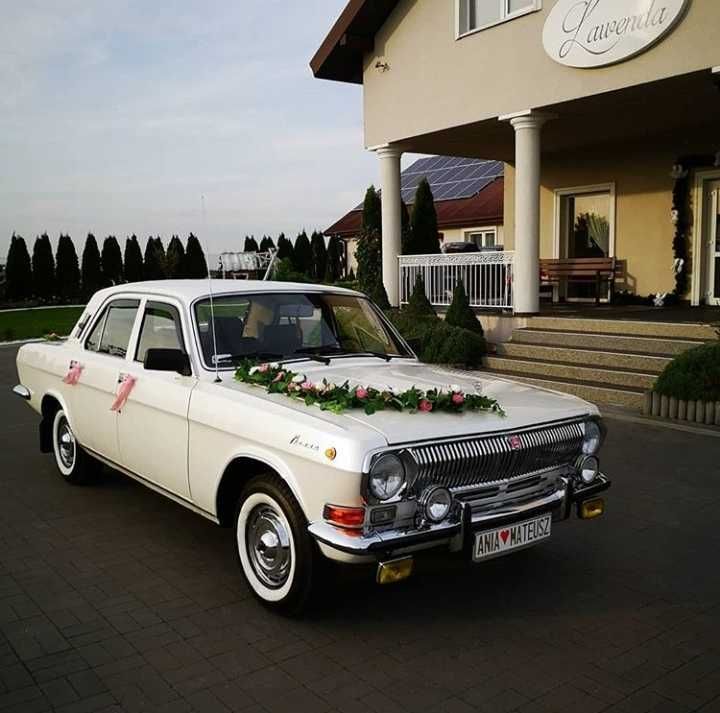 Wołga  Czarna/Biała Auto do ślubu/samochód/ limuzyna/ Lincoln