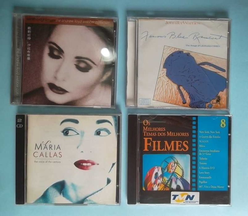 Lote 20 CDs bandas sonoras, portuguesa, Beatles, e mais...