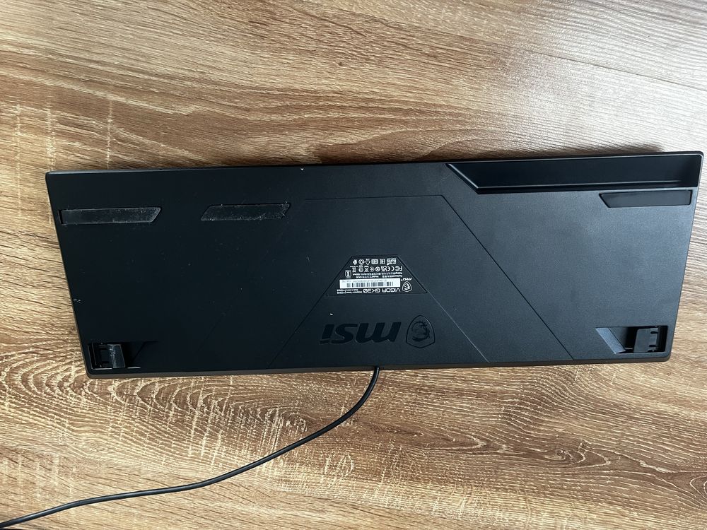 Klawiatura gameingowa Msi vigor gk30 100% mechaniczno-membranowa