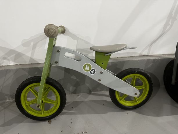 Rowerek biegowy KinderKraft lekki drewaniany