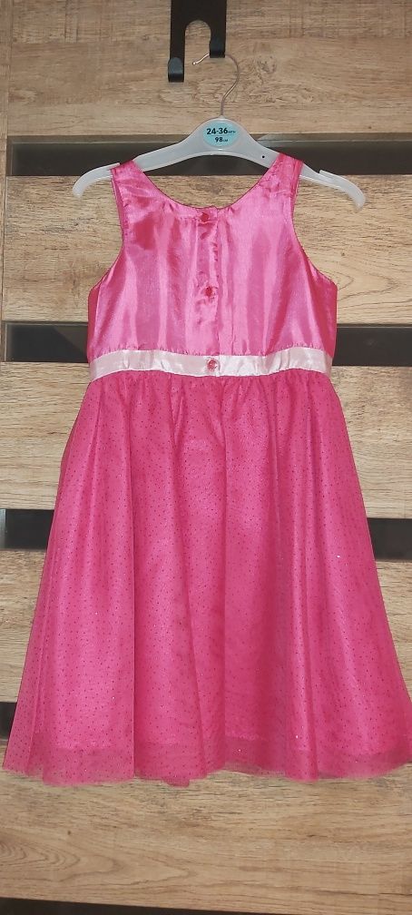 Różowa sukienka H&m 110