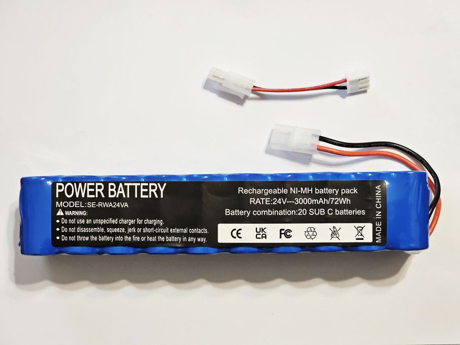 Акамулятор SE-RWA24VA 24В 3000mAh/72Wh для пилососа Rowenta