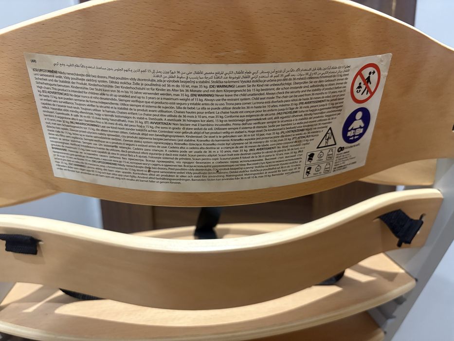 Kinderkraft Krzeselko dla dziecka do karmienia 2w1