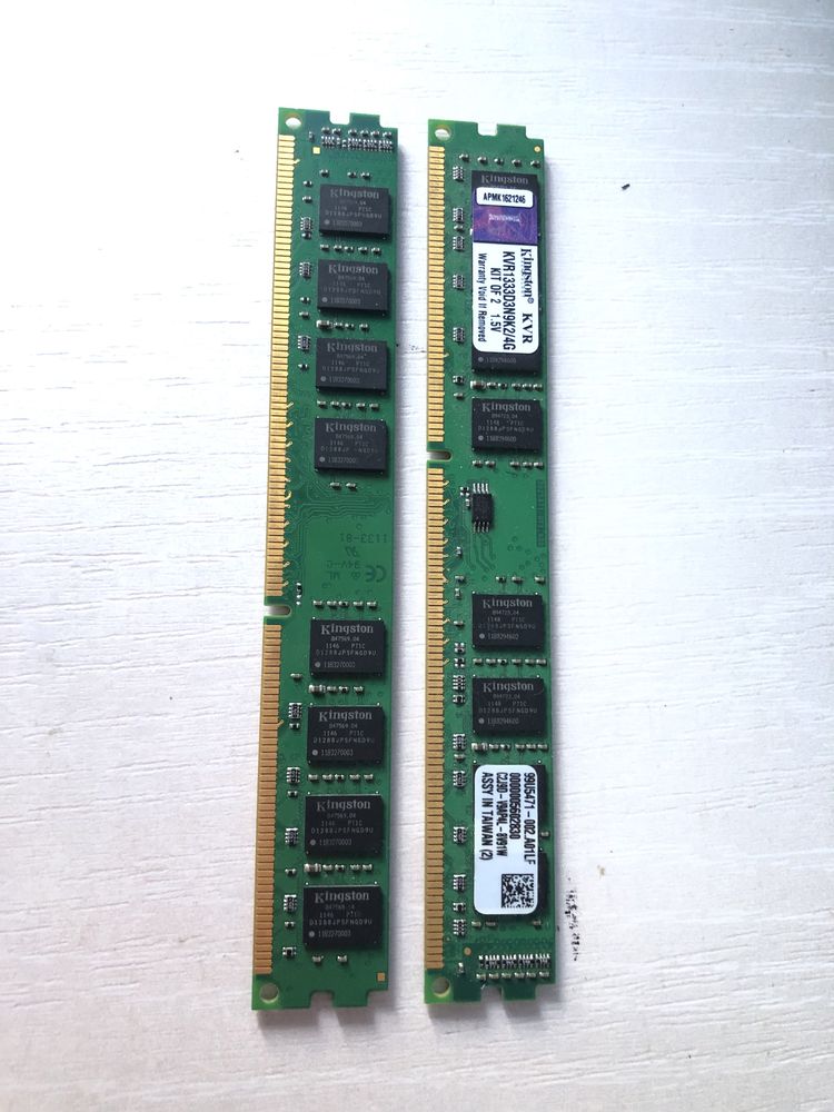 Модуль памяти Kingston DDR3 2GB 1333Mhz (2х2gb)