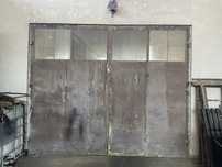 Brama warsztatowa garażowa blaszana 2,8m x 3,3m