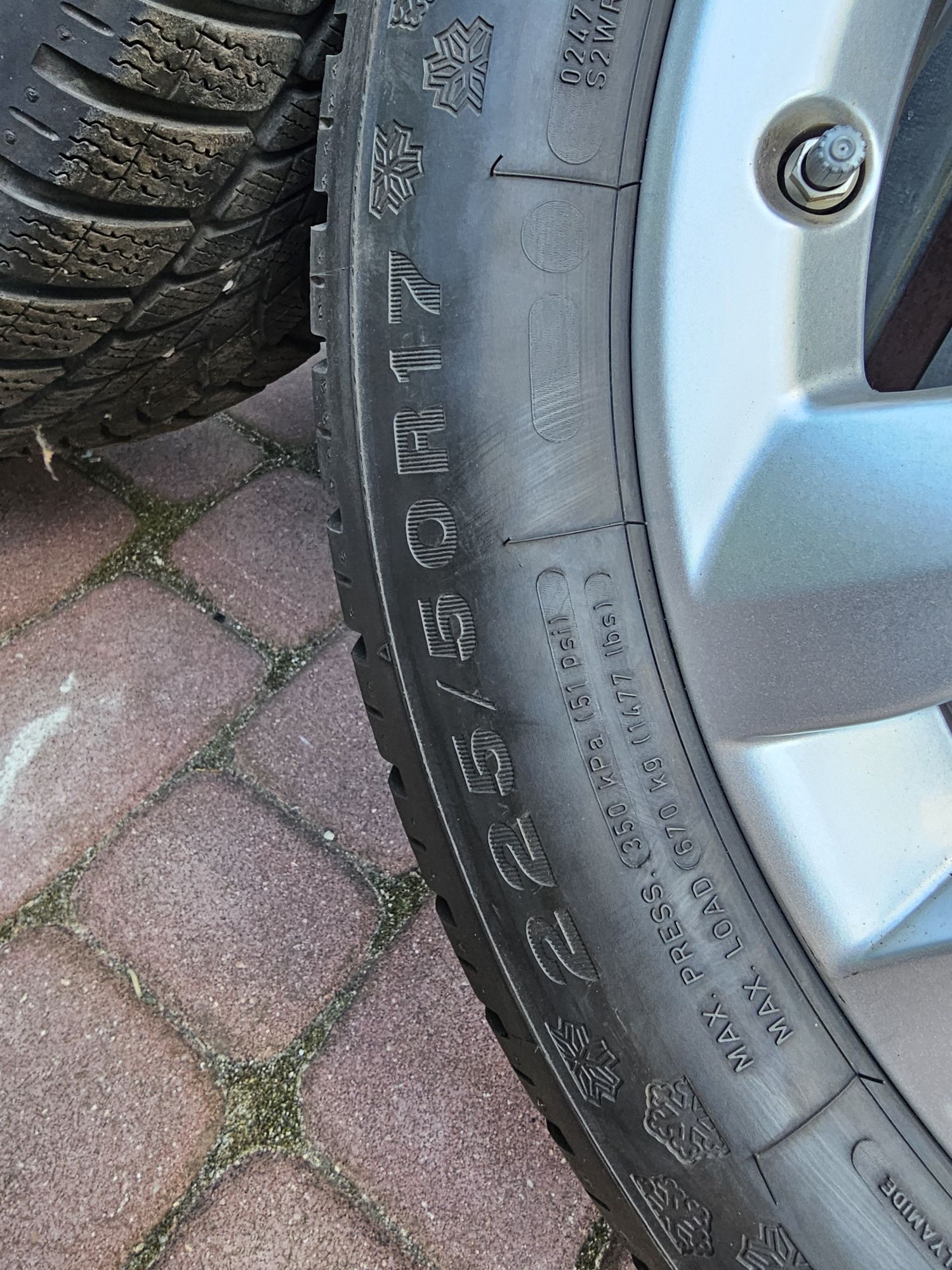 Koła Mercedes 225/50/17 zimowe