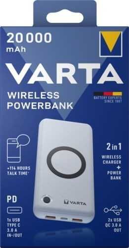 Varta Wireless Power Bank 20000