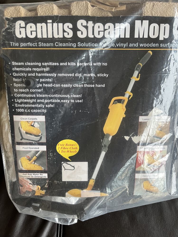 OKAZJA! Najlepszy mop parowy na rynku! Genius Steam Mop z Australii!