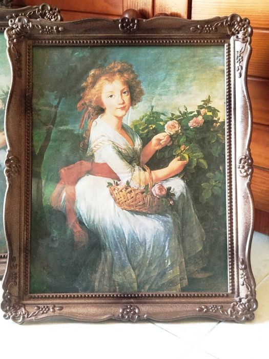 10 Molduras = 25€ Retro Vintage Quadro em plástico Novas 35 cm x 28 cm