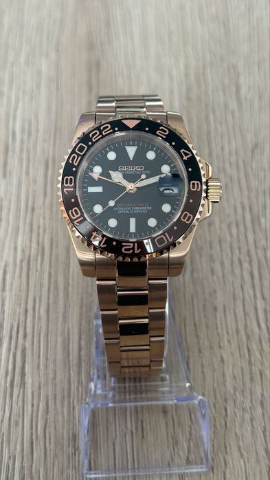 Seiko Mod Rootbeer GMT
