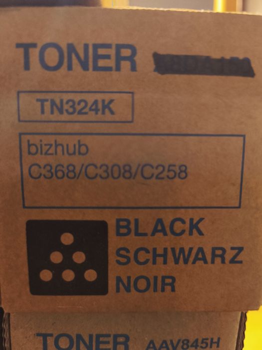 Toner bizhub C368/C308/C258