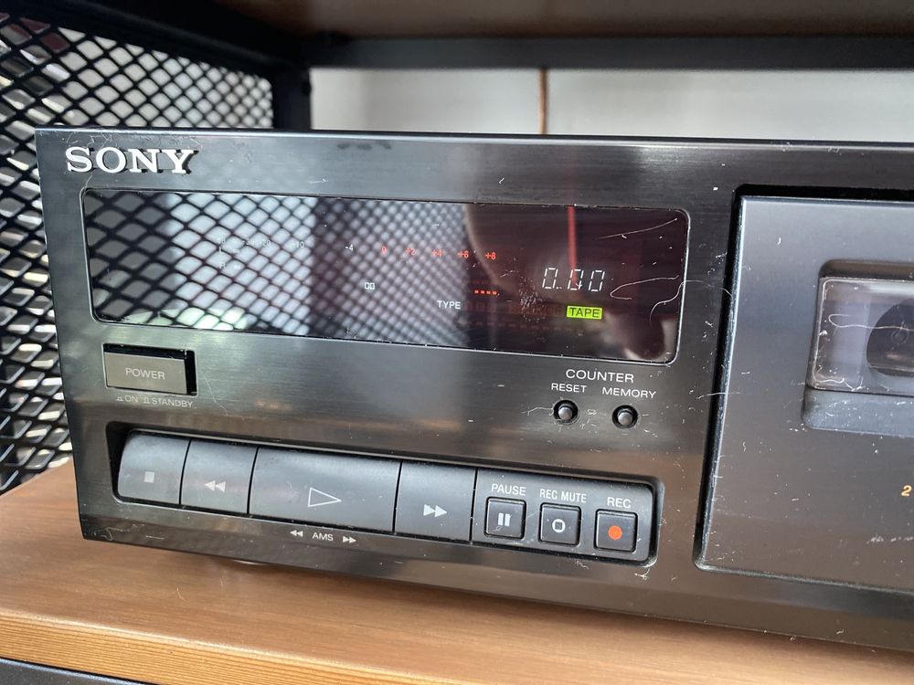 Sprzęt audio SONY stary sprzęt CD odtwarzacz kaseciak odtwarzacz