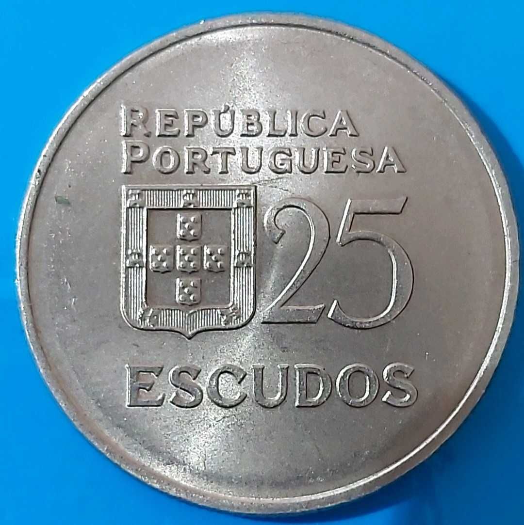 25$00 de 1982 Republica Portuguesa, Liberdade  Democracia