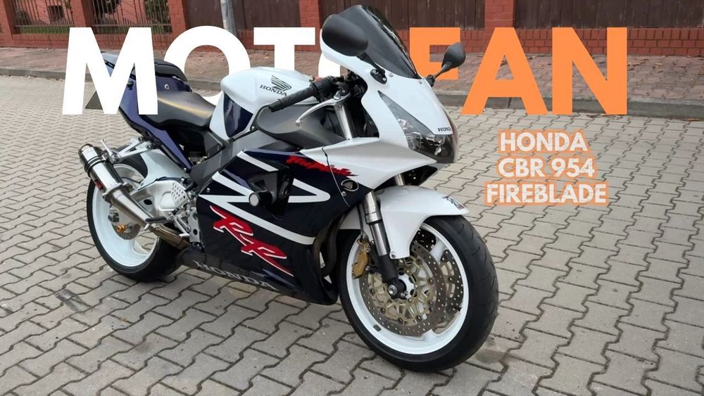 Honda CBR HONDA CBR 954 900 RR fireblade jedyne 24 tys km dodatki okazja REJ PL