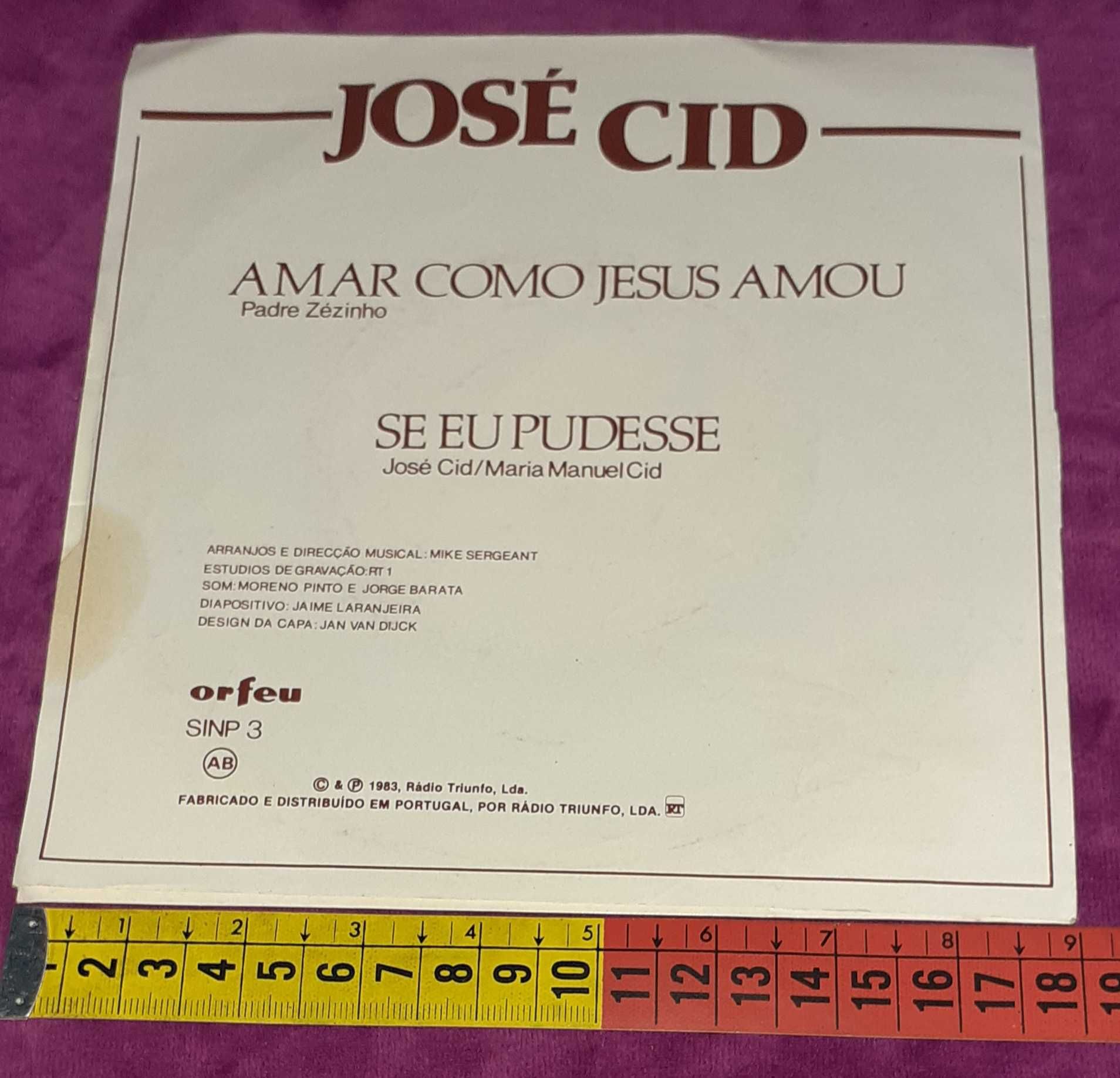Singles-José Cid/José Malhoa/Victor Espadinha