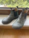 Blundstone skorzane buty dzieciece grafit/czarne