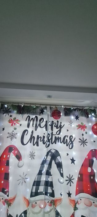 Sprzedam zasłony świąteczne