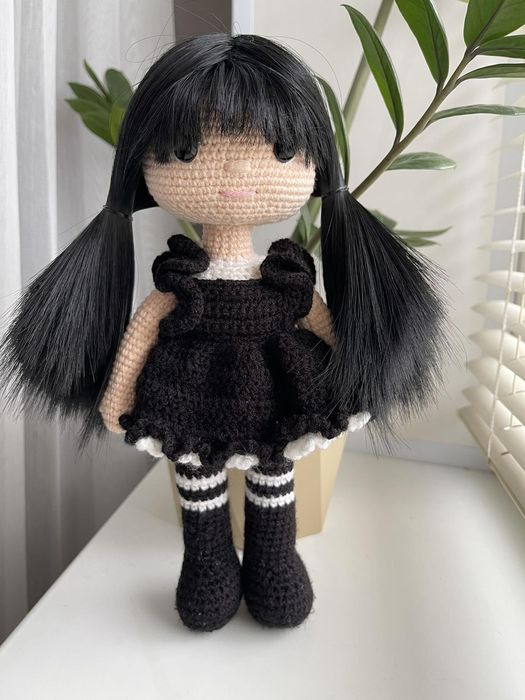 Лялька Венздей ручної роботи