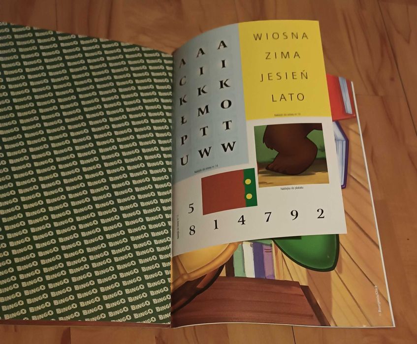 Franklin przepędzamy zimę ! - czasopismo + 50 naklejek + gra planszowa