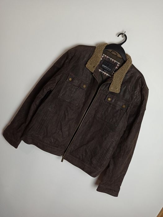 Kurtka skóra naturalna męska XL