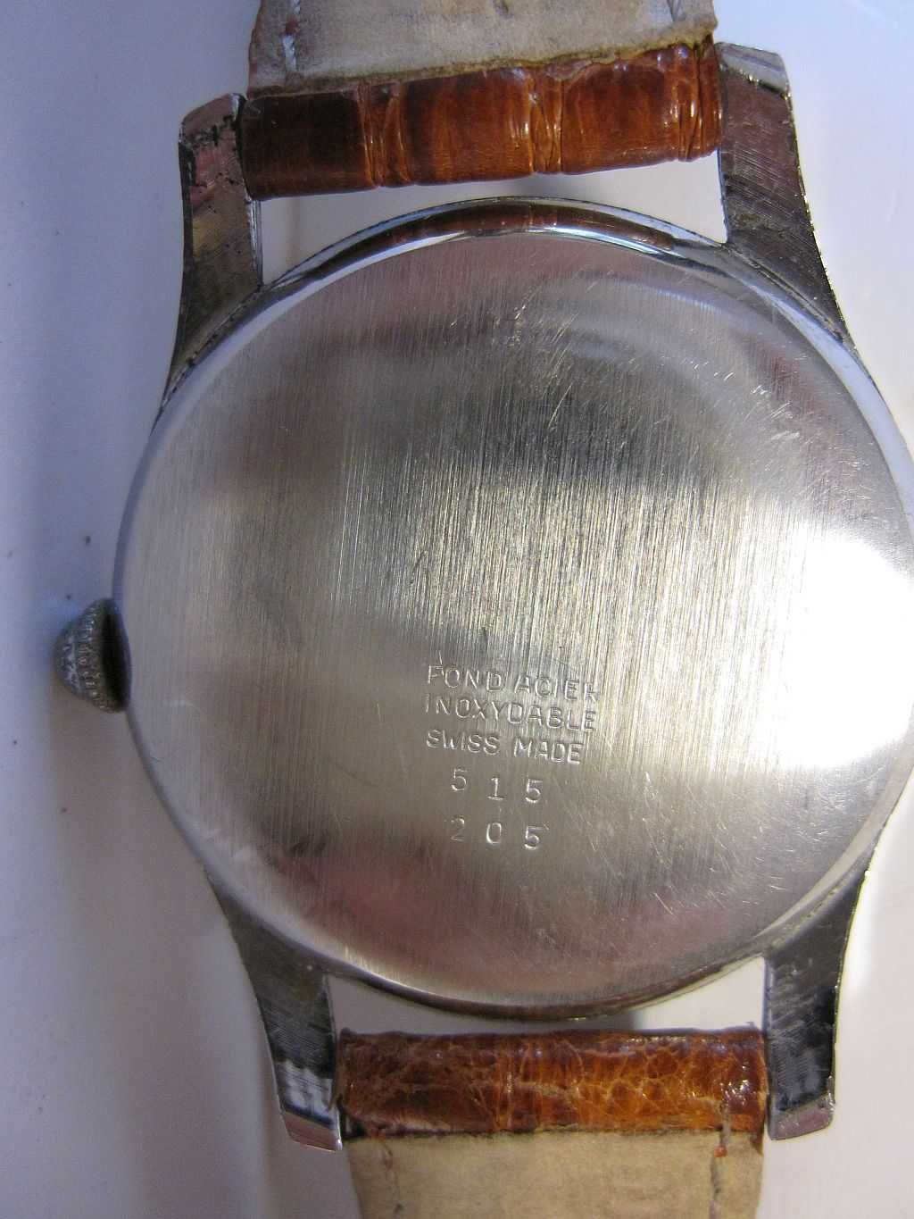 vintage relógio de pulso-DELVINA Super 17 Rubis antimagnetic-trabalha