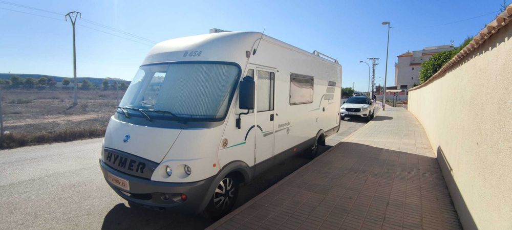 Kamper integra Hymer solary prysznic markiza 1998 Fiat Ducato